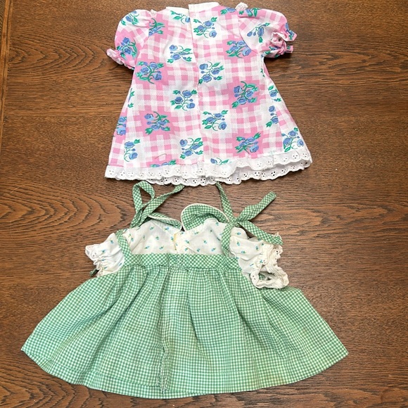 CabbagePatchKids 2 summer dresses for the dolls-one w/brand name. Sold as set. - Picture 5 of 5